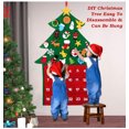 thumbnail image 3 of Calendrier de l'Avent en Tissu Arbre de Noël (Compte à Rebours jusqu'à Noël), 3 of 3