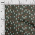 thumbnail image 1 of oneOone Georgette Viscose Fabric Brush Stroke Ikat Print Fabric BTY 42 Inch Wide, 1 of 1