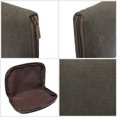 thumbnail image 5 of KAUKKO Vintage Casual Canvas and Leather Rucksack Backpack (Canvas Green2pc), 5 of 5
