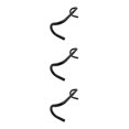 thumbnail image 3 of Transemion Aluminum Alloy Road Bicycle Swallow-Shaped Handlebar For Improved Performance Aluminum Alloy Bike Riser Handlebar black 3Set, 3 of 6