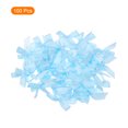 thumbnail image 3 of Unique Bargains 100Pcs Mini Ribbon Bow 1.8 inch Mini Fabric Satin Ribbon Flower Bows Light Blue, 3 of 7