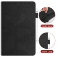 thumbnail image 4 of Tree of Life Embossed Case for Lenovo Tab m8 Stand, Card Slots, Stylus Loop Black, 4 of 5