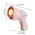 thumbnail image 3 of Pistolet à Bulles Grande Capacité pour Fêtes en Plein Air, Réservoir de Solution de 50 ml avec Buse à Multiples Trous pour des Présentations de Bulles Éblouissantes, 3 of 8