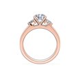 thumbnail image 3 of 0.75 Carat Excellent Round Cut Real Diamond New Design Solitaire Ring for Wedding Solid 18K Rose Gold Size 11, 3 of 8