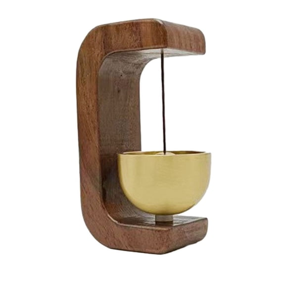 Bgsha Sonnette de Porte Carillon Éolien Japonais en Bois Sonnette d'Entrée Sonnette de Porte Cloche à Vent pour Cafés Décoration Suspendue d'Ouverture de Maison