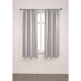 thumbnail image 1 of Mainstays Chambray Blackout 63" Window Curtains Panel Pair, 1 of 3