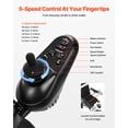 thumbnail image 2 of VEVOR Electric Wheelchair 300lbs Capacity Adjustable Backrest Foldable 13 Mile, 2 of 9