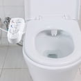 thumbnail image 2 of Bidet Toilet Seat Attachment & Fresh Water Sprayer (Cool & Warm Temperature Control,-Nozzle Cleaning,Non-,Adjustabl-e Pressure,Female Wash), 2 of 8
