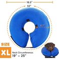 thumbnail image 2 of Zhuge Inflatable Collar for Dogs and Cats Protective Inflatable Cone Soft Pet Recovery E-Collar for after Surgery Prevent Pets From Touching Stitches (X-Large), 2 of 5