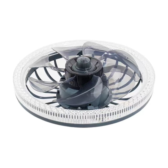 Ceiling Fan Light Bedroom Home E27LED Fan Light With Remote Control Speed and Brightness Adjustable