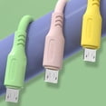 thumbnail image 2 of Câble Magnétique Micro USB Type-C Charge Rapide 1.8m 5A pour Téléphone Android, 2 of 9