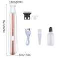 thumbnail image 4 of TIELUTT Pet Micro Precision Trimmer Function Pet Hair Trimmer with LED Light Low Noise Rechargeable Dog Boarding Aid Trailer Trunk Spacer Dog Dog Trunk Divider Puppy Accessories Store Carrying Bag Do, 4 of 8