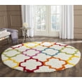 thumbnail image 1 of Safavieh Shag Kids Yadira Geometric Quatrefoil Area Rug, 1 of 6
