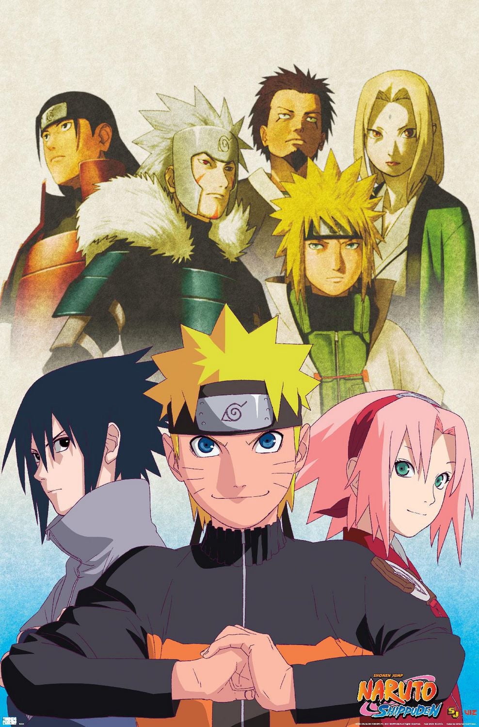 Naruto Shippuden - Key Art Wall Poster