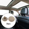 thumbnail image 3 of 30x Headliner Repair Button, Auto Rivets Retainer, Roof Repair Buckle for airplane ,Motorcycles, Buses Trains All Cars Beige, 3 of 5