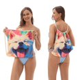 thumbnail image 4 of Foldable Beach Towel Printed Bath Towel All-in-one Beach Towel All-in-one Bag For Storage, 4 of 5
