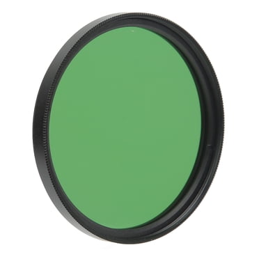 Full Color Lens Filter, 55mm Low Color Cast Waterproof Low Reflection Digital Camera Filter Optical Glass For Photograph Green