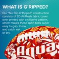 thumbnail image 3 of Ballon de football Aqua Jr. G'ripped Airmesh - Rouge, 3 of 8