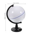 thumbnail image 3 of MIANGASTORE Geographic Globes With Stand Diy Color Your Own World Globe Blank Earth Globe Unfinished Painting World Map Interactive Globe Model For Learning Geography, 3 of 8