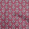 thumbnail image 1 of oneOone Velvet Pink Fabric Mandala Craft Projects Decor Fabric Printed By The Yard 58 Inch Wide, 1 of 5