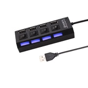 7 Ports USB 2.0 Hub USB Hub Multi USB Splitter Hub Use Power Adapter 4/7 Port Multiple Expander ,Multifunctional fast charging