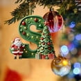 thumbnail image 3 of LSLJS 26 Letters Christmas Tree Decoration Pendant Christmas Tree Ornaments Personalized DIY Christmas Ornaments Christmas Decorations Xmas Tree Hanging Decor Christmas Ornaments, 3 of 5