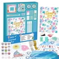 thumbnail image 1 of EIGTHTAIL Gifts for Girls Age of 8 9 10 11 12 13 Years Old and Up  DIY Journal Set  Personalized Diary Stuff for Tweens Teens  Decorate Your Organizer  Journaling Arts Craft Kit. Ideal To, 1 of 7