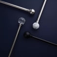 thumbnail image 3 of Bouclair Brushed Nickel Curtain Rod Set - Diameter 22/25 mm 66x120 in (168x305 cm), 3 of 5