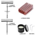 thumbnail image 4 of Heavy Duty Tire Repair Kit, Professional Tubeless Tire Puncture Fix, Versatile Emergency Repair Tools, Universal Fit for Cars, Trucks, Motorcycles, ATVs, Quick Repair Set, 26, 4 of 5