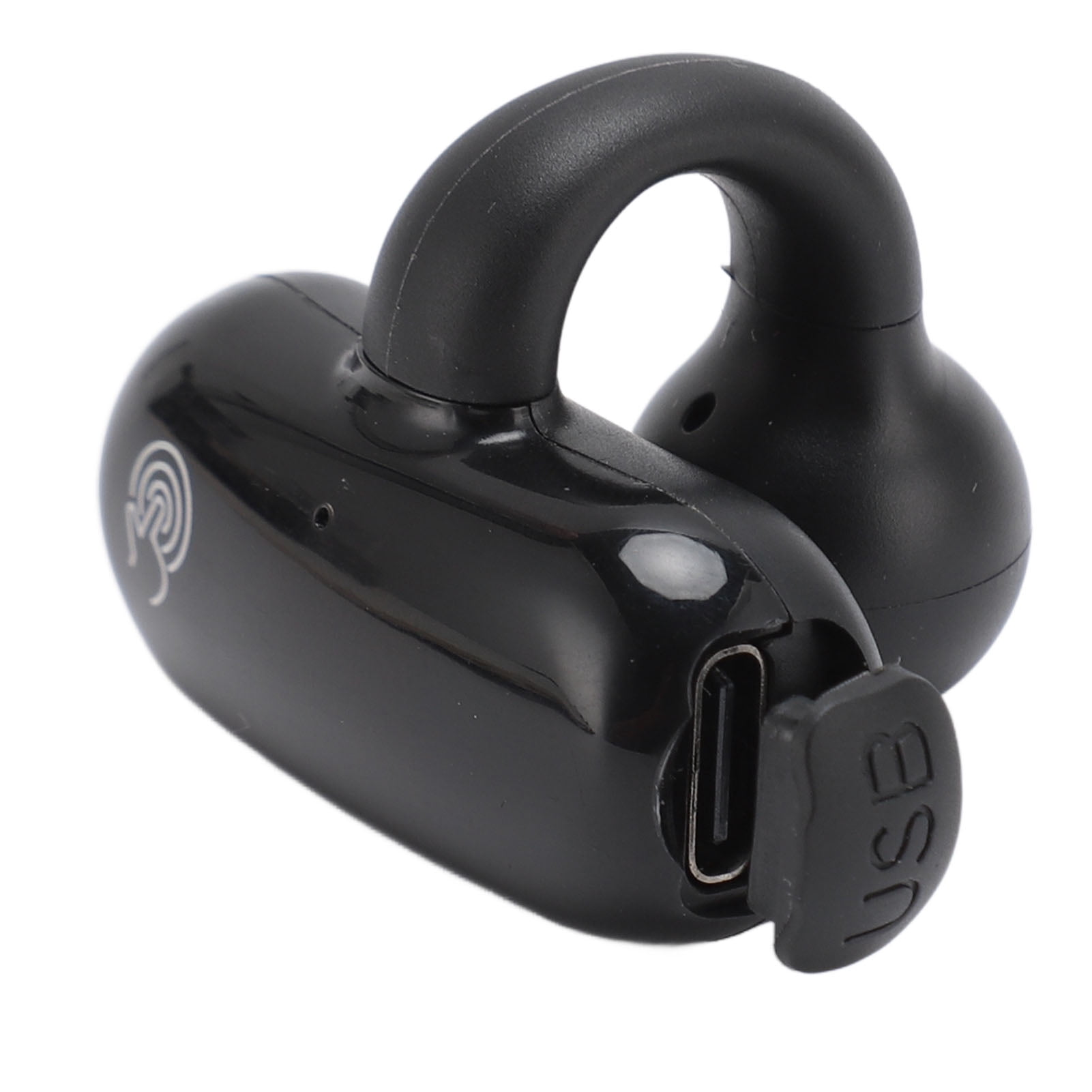 Open Ear Bluetooths Earbuds, Clip On Wirelessly Earphones with Touch LED Digital Display, IPX6 Waterproof Bone Conduction Sport Headphones for Running Driving
