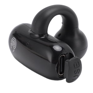 Open Ear Bluetooths Earbuds, Clip On Wirelessly Earphones with Touch LED Digital Display, IPX6 Waterproof Bone Conduction Sport Headphones for Running Driving