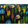 thumbnail image 5 of oneOone Cotton Silk Navy Blue Fabric Camping Sewing Craft Projects Fabric Prints By Yard 42 Inch Wide, 5 of 5