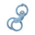 thumbnail image 1 of Dr. Brown's Flexees Teether, Blue Sloth, Soft 100% Silicone Baby Teether, BPA-Free, 3m+, 1 of 4