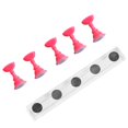 thumbnail image 2 of Nail Practice Train Display Holder False Nail Tip Rest Holder Stand Manicure Art Accessory  Silver, 2 of 6