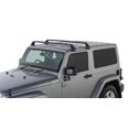 thumbnail image 3 of Rhino Rack Aero Bar 4WD SUV Roof Racks   Gutter Mount Base Rack for Jeep Wrangler JK/JL 2 Door Hard Top 2011-2015 (2, 3 of 6
