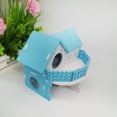 thumbnail image 4 of fastboy Ample Space Exquisite Craft Hamster Villa House For Small Pets Durability Villa House Small Pet Blue, 4 of 6