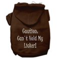 thumbnail image 1 of Je Ne Peux Pas Tenir Mon Licker Sérigraphie Hoodies Taille Marron Med (12), 1 of 1