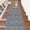 Grey, variant on Fridja Home Decor Clearance Stair Mats No Slip Carpet Stair Treads Non-Slippery Rug Slip Resistive Indoor Runner for Kids Elders and Pet with Reusable Adhesive Easy To Clean