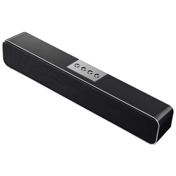 PC speaker soundbar, powerful stereo mini soundbar speaker for desktop computer, PC, laptop, monitor, tablet, projector