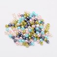 thumbnail image 2 of CHUANK Silver-Grey Mix Pearlized Glass Pearl Beads Mixed Color, 2 of 4
