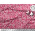 thumbnail image 2 of Soimoi Viscose Chiffon Fabric Paisley Block Printed Craft Fabric by The Yard 42 Inch Wide, 2 of 3