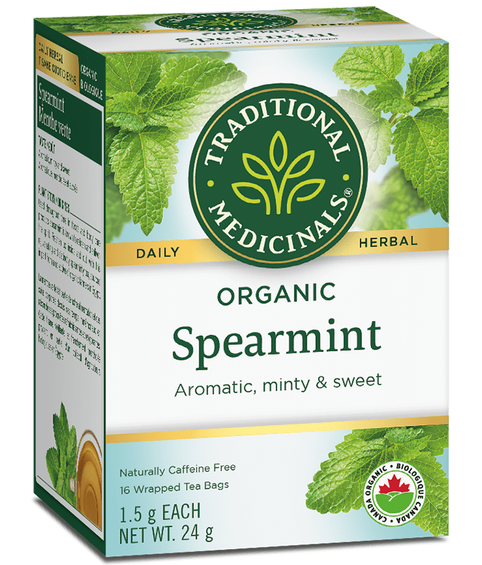 Traditional Medicinals - Organic Spearmint- 16 Tea Bags