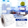 thumbnail image 1 of Neoyler Dissolvable Food Labels for Fridge Organization and Expiration Tracking Suit for Home and Business Contains 1 Roll Easily Attachable to Containers Helps Minimize Food Waste and Save Money, 1 of 5
