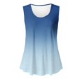 thumbnail image 4 of Yuyuzo Débardeurs pour Femmes Été Sans Manches T-Shirt Décontracté Col Rond Chic Color Block Blouse Fluide de Plage, 4 of 6