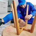thumbnail image 4 of SOPOTUTU Beige Wooden Dowel Pin for Woodworking Furniture Projects Durable Craft Wood Rod, 4 of 6