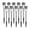 B, variant on Meitianfacai 10 Pack Solar Lights Outdoor, IP65 Waterproof Stainless Steel Solar Stake Lights for Pathway Garden Yard Path Walkway Driveway Lawn Patio Outside Lighting Decor