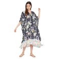 thumbnail image 1 of Caftans Longs pour Femmes Grande Taille Robe Caftan Robe de Soirée Fête Été Plage Robe d'Été Manches Kimono Longues Robes Décontractées en Ligne, 1 of 7