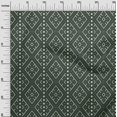 thumbnail image 2 of oneOone Georgette Viscose Fabric Ethnic Geometric Flame Stitch Print Sewing Fabric BTY 42 Inch Wide, 2 of 4