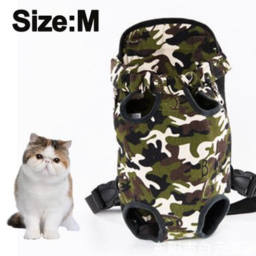 Sac à Dos de Transport pour Chien - Pattes Sorties à l'Avant - Sac à Dos de Transport pour Animal de Compagnie Face vers l'Avant pour Petits, Moyens et Grands Chiens, Approuvé par les Compagnies Aériennes Mains Libres Ca
