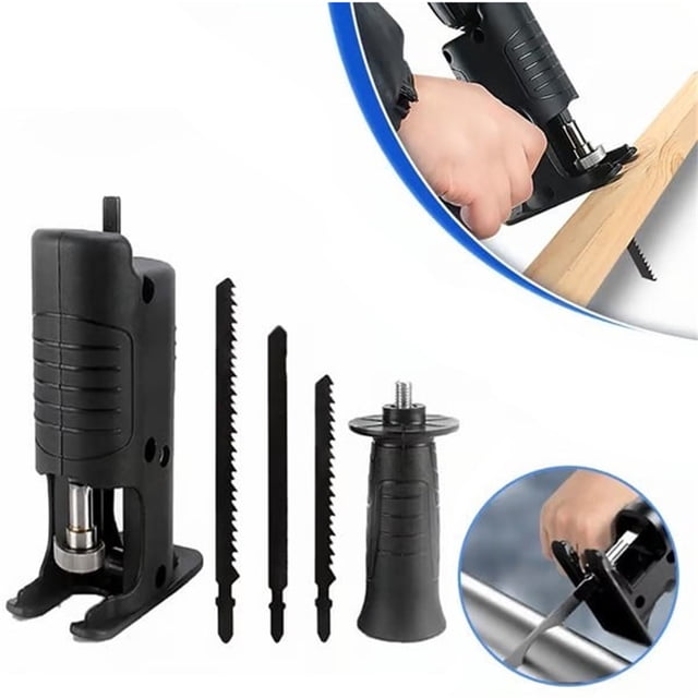 CEHVOM Ventes de Liquidation!Perceuse Modifiée pour Accessoire de Scie, Perceuse Réciproque pour Scie, Outil de Coupe Portable pour Scies